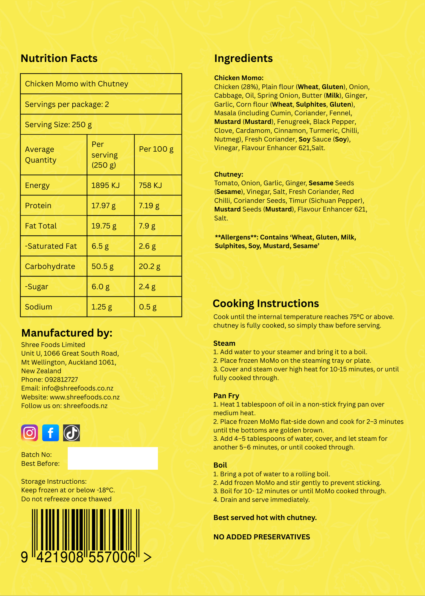 Chicken Momo - Image 2